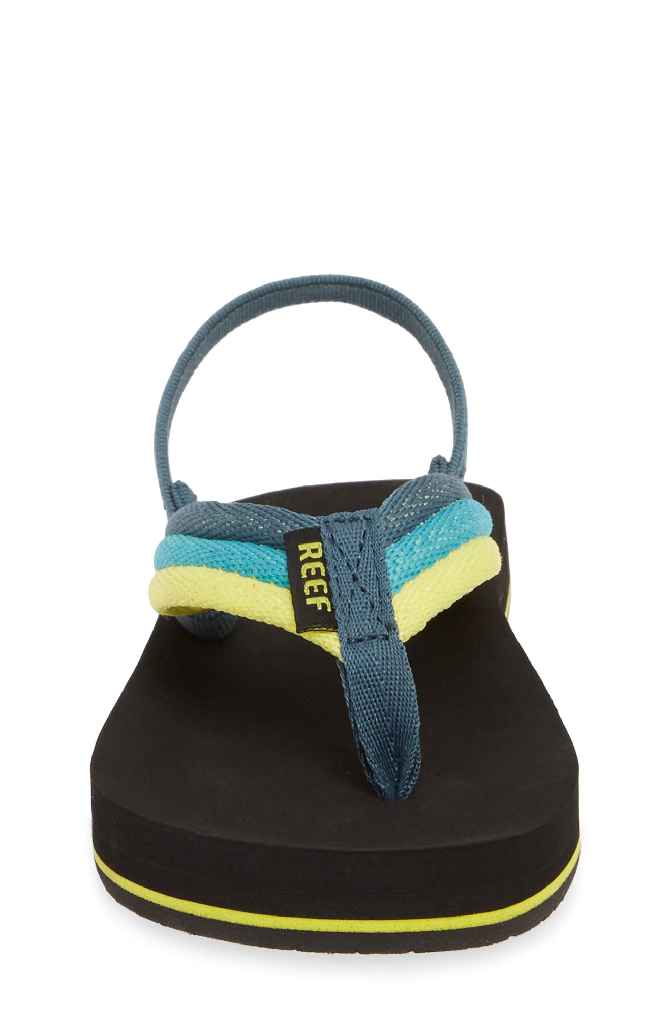 Little Ahi Beach Thong Sandal, Alternate, color, BLUE/ GREEN