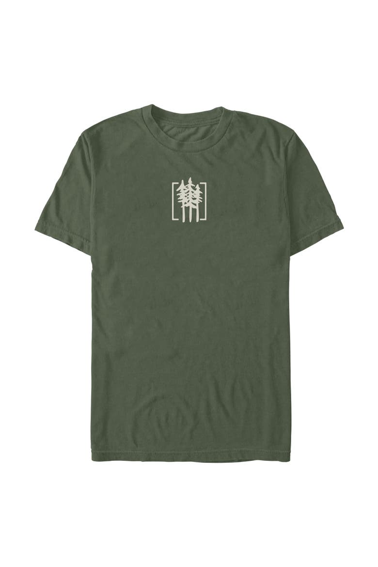 Men's Lost Gods Simple Tree Logo  Graphic T-Shirt, Alternate, color, Hemp