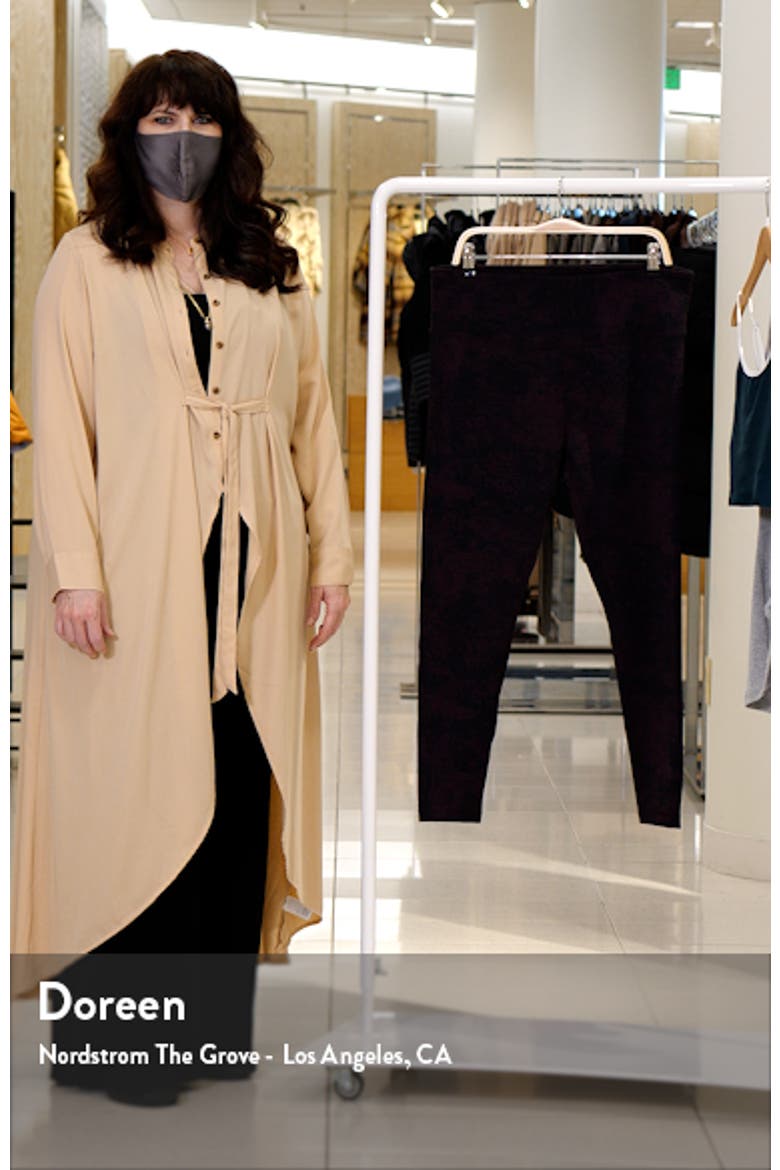 Jacquard High Waist Ankle Leggings video
