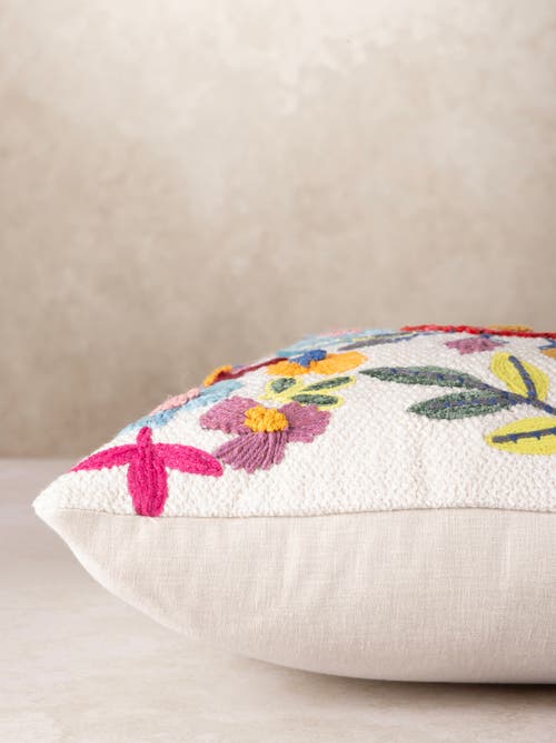 Gauri Kohli Lisbon Throw Pillow Cover In Multi