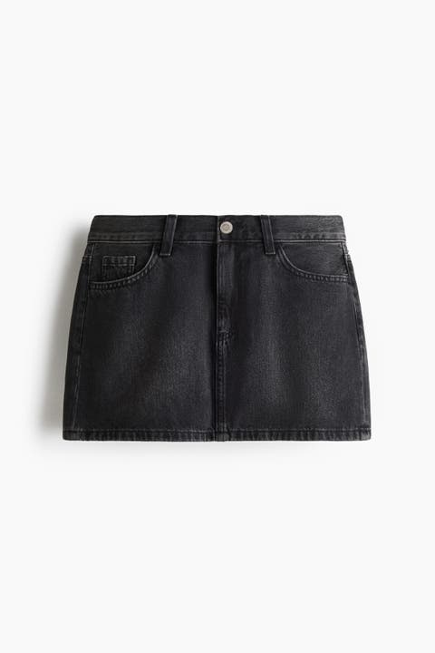 Short Denim Skirt