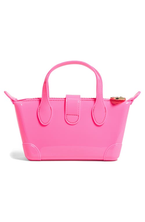 Stoney Clover Lane Jelly Pouchette Clear Crossbody Bag In Pink