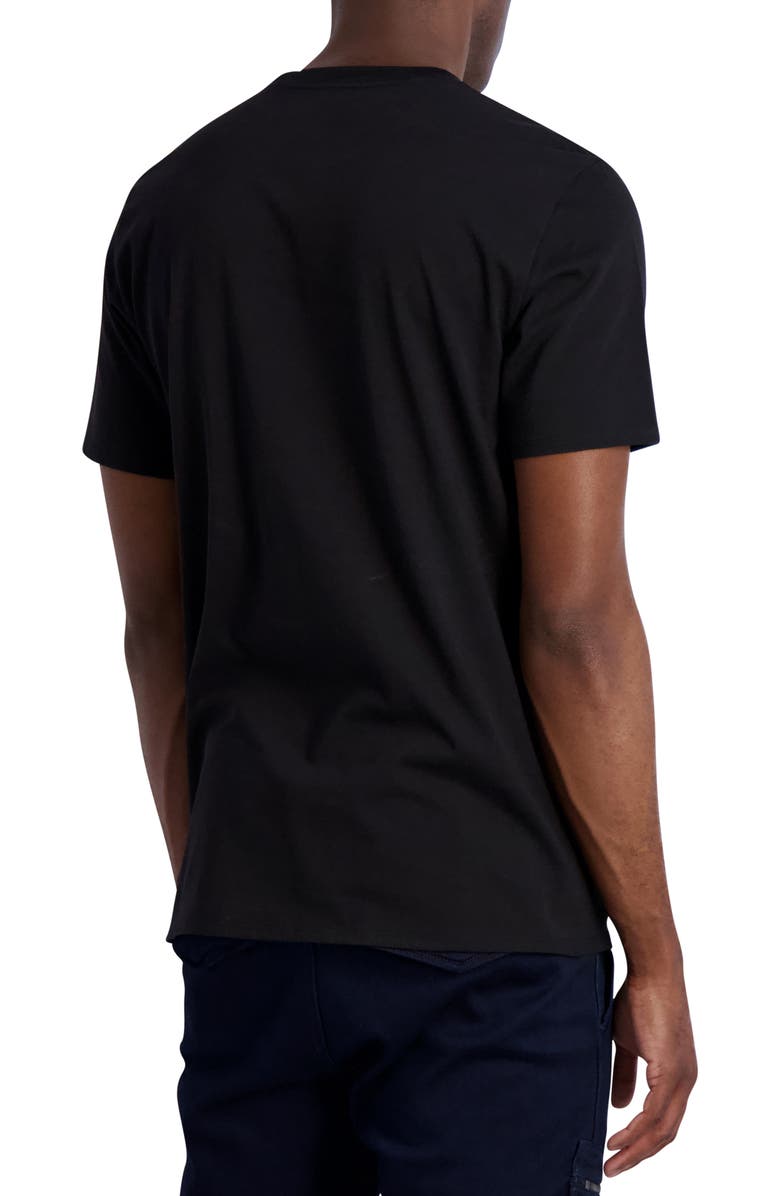 KARL LAGERFELD PARIS Logo Crewneck T-Shirt, Alternate, color, 