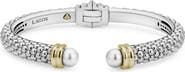 LAGOS Luna Pearl Cuff Bracelet