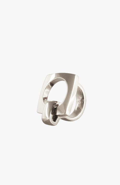 Cxc Aldaba Ring In Metallic