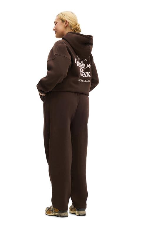 Cotton On Body Active Plush Essential Barrel Sweatpant In Brown