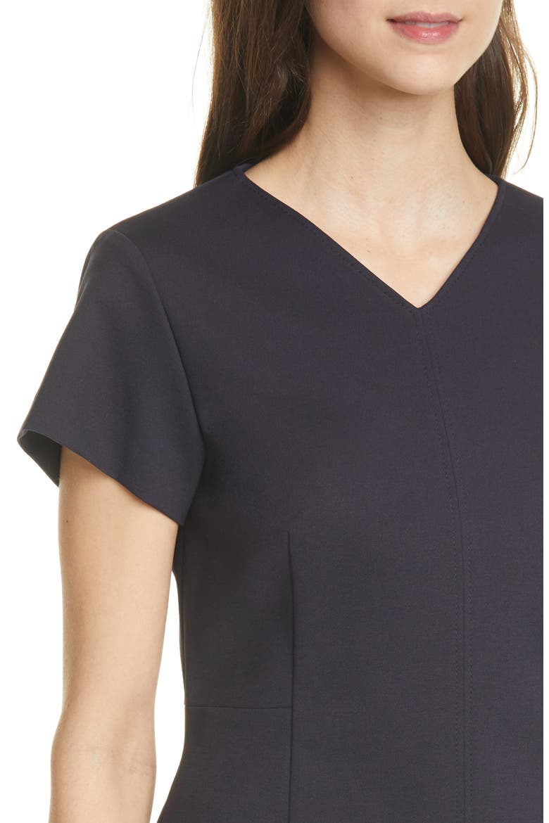Ivalyna V-Neck Top, Alternate, color, MIDNIGHT
