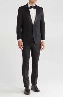 Cavalli Class Solid Wool Tuxedo