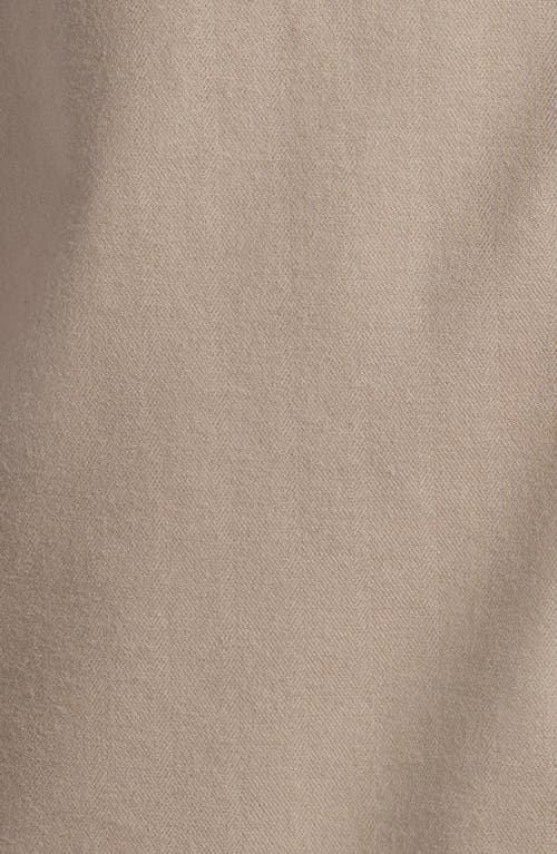 Nordstrom Tech-smart Trim Fit Check Stretch Button-down Shirt In Tan Burro