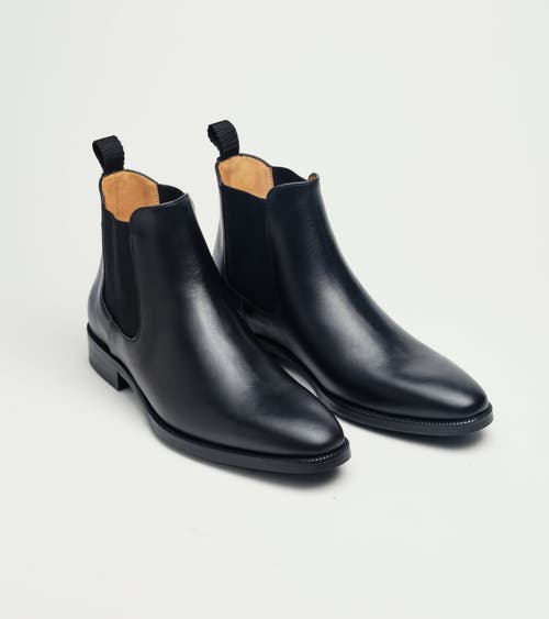 Jack Erwin Ellis Chelsea Boot In Black