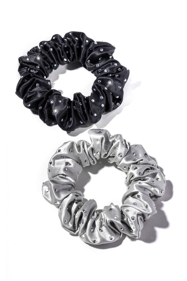 Moonlight Pure Silk Scrunchie Set (Limited Edition), Alternate, color, NO COLOR