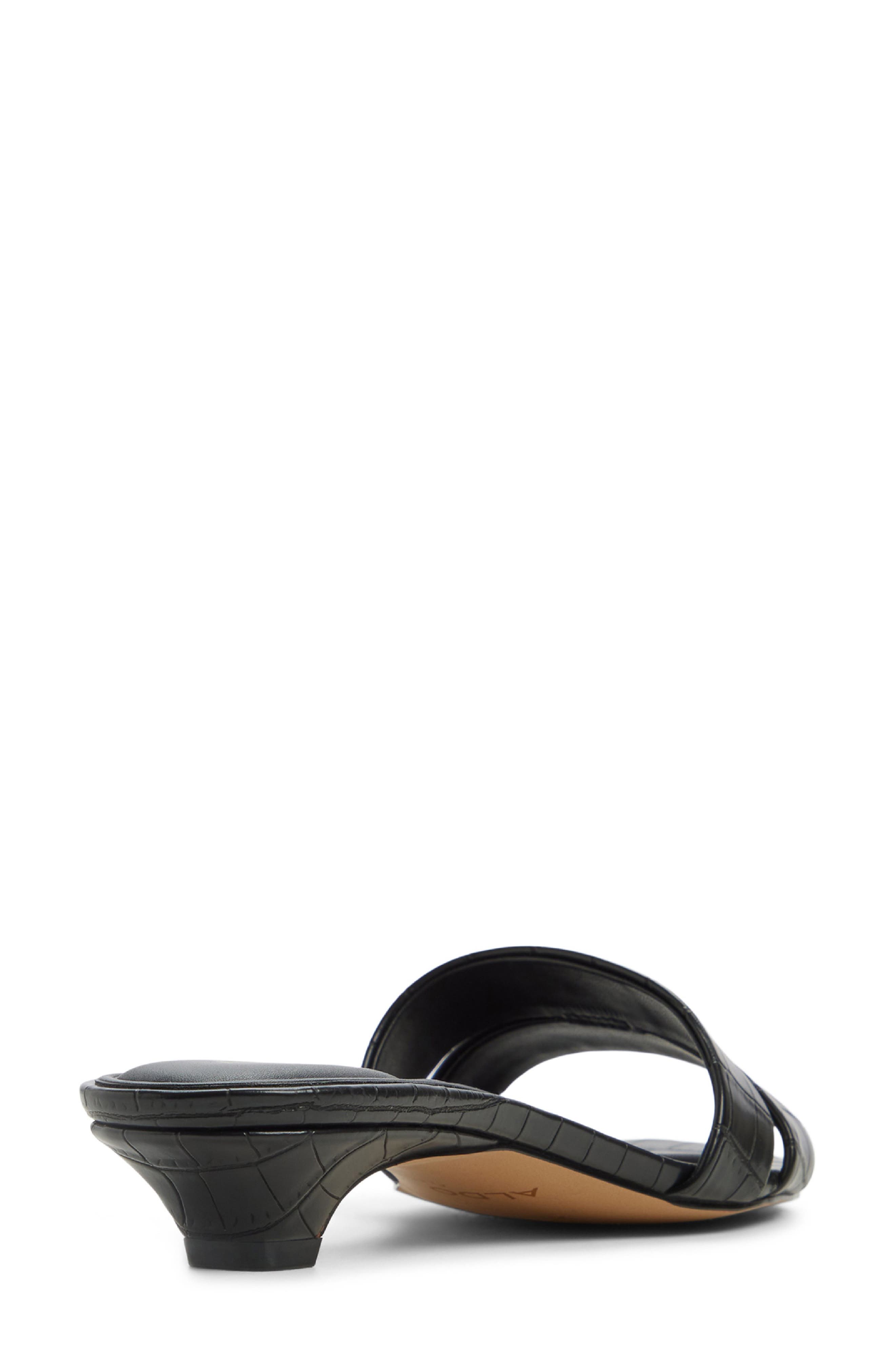 ALDO Scarletta Slide Sandal, Alternate, color, Black