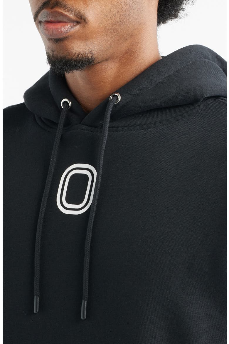OT Classic Cotton Fleece Hoodie, Alternate, color, BLACK