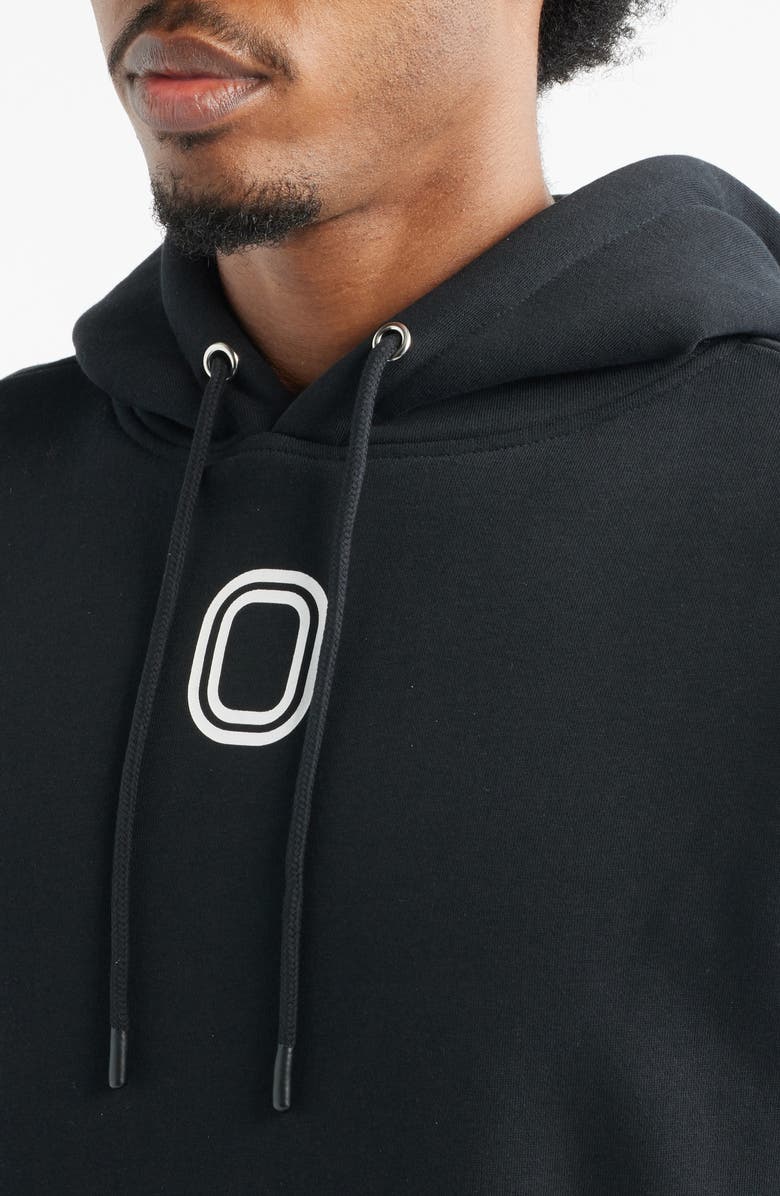 OVERTIME OT Classic Cotton Fleece Hoodie, Alternate, color, Black