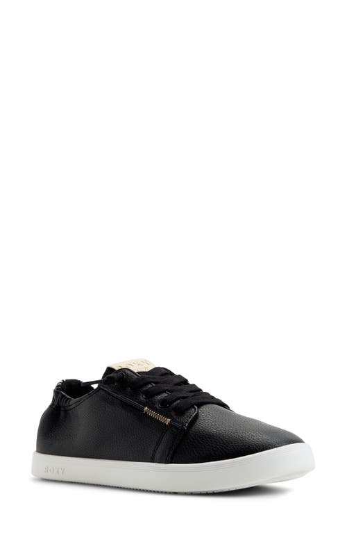 Roxy Mauka Lx Sneaker In Black