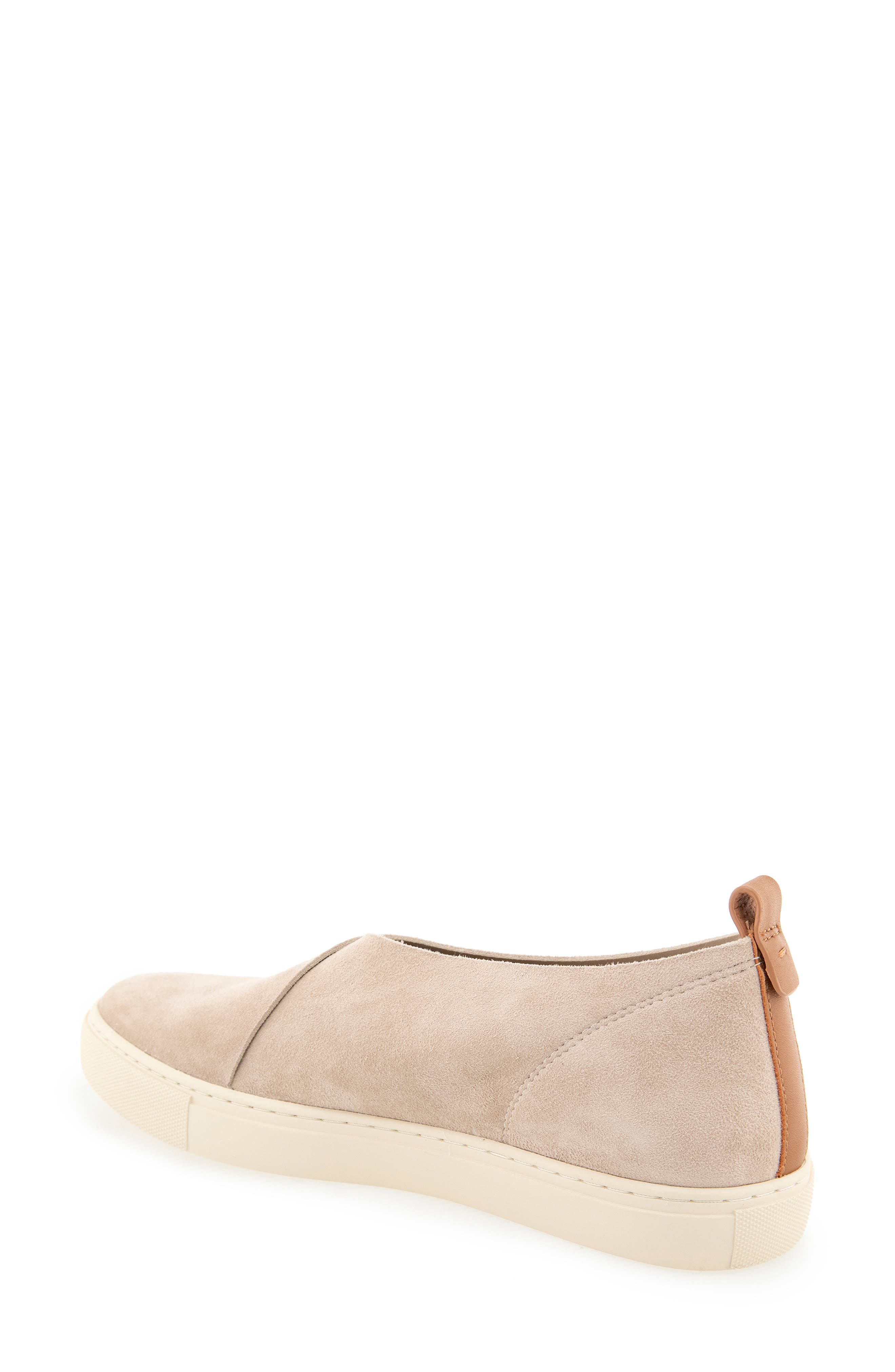 Cainey Slip-On Sneaker, Alternate, color, LIGHT MUSHROOM SUEDE