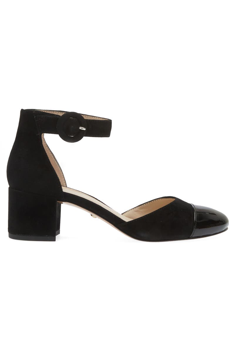 Pelle Moda Ummi Block Heel Pump, Alternate, color, Black