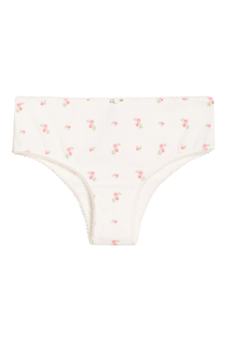 Sleepover Hipster Briefs, Alternate, color, PRINT ECRU BACKGR