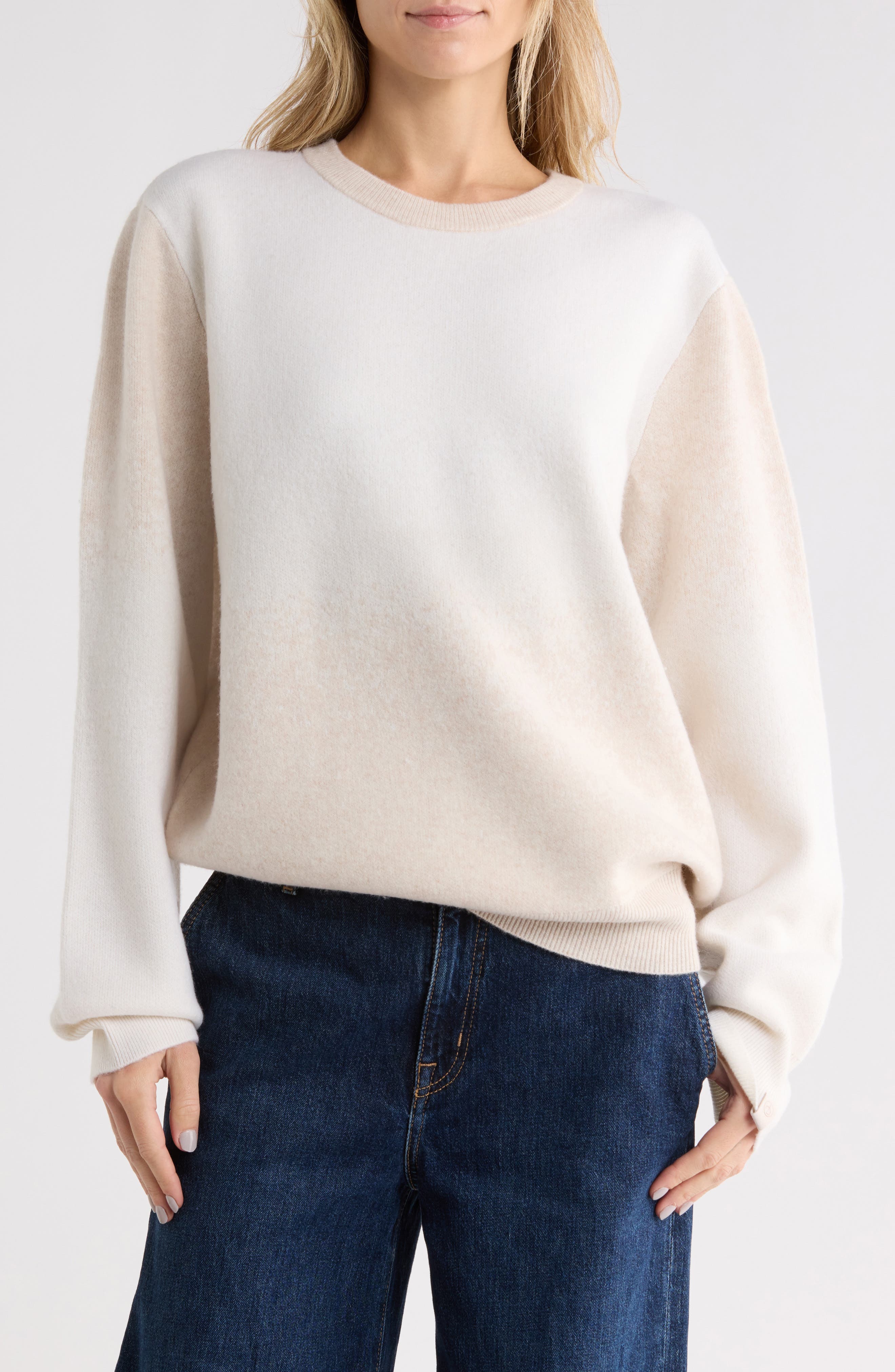 Downing Oversize Wool & Cashmere Sweater