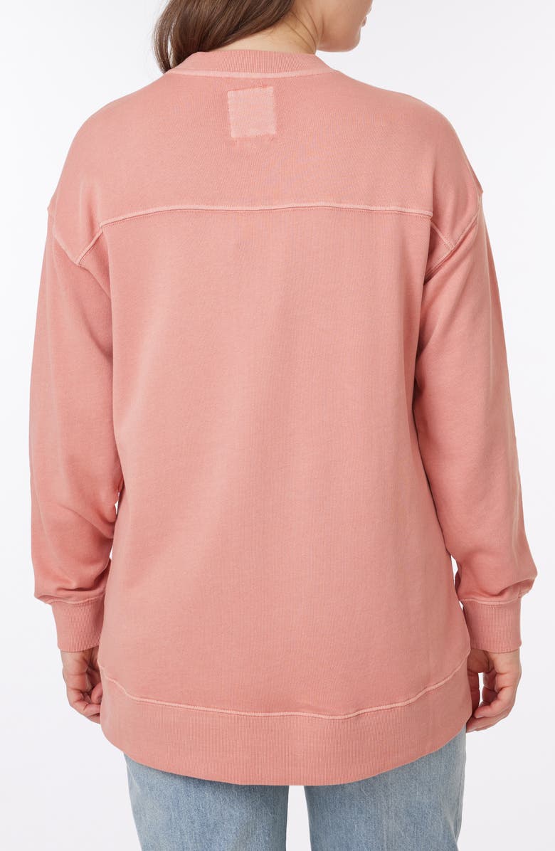 C & C California Maise High Low Sweatshirt, Alternate, color, Canyon