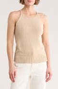 ELIE ELIE TAHARI Halter Neck Sweater Tank