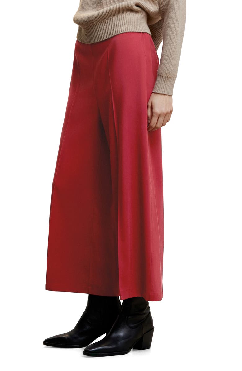 MANGO High Waist Palazzo Pants, Alternate, color, 
