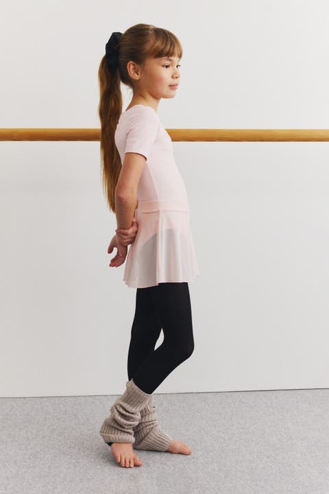 2-piece leotard and skirt set with drymove