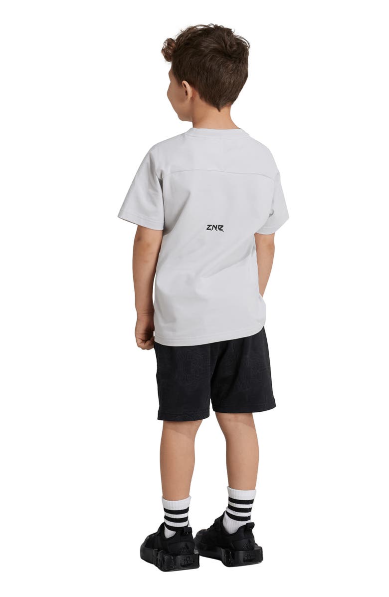 adidas x Star Wars<sup>™</sup> Kids' Z.N.E. Cotton Graphic T-Shirt & Shorts Set, Alternate, color,