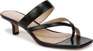 Veronica Beard Alanis Kitten Heel Slide Sandal