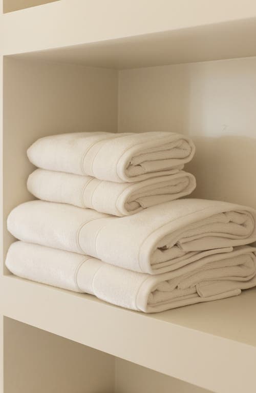 Cozy Earth Luxe Set Of 2 Hand Towels In Neutral