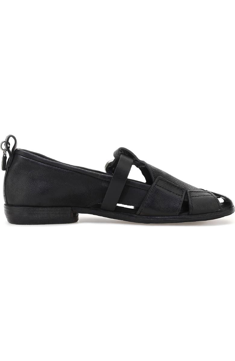 A.S.98 Zoie Cutout Flat, Alternate, color, Black