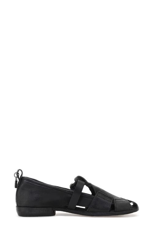As98 A.s.98 Zoie Cutout Flat In Black