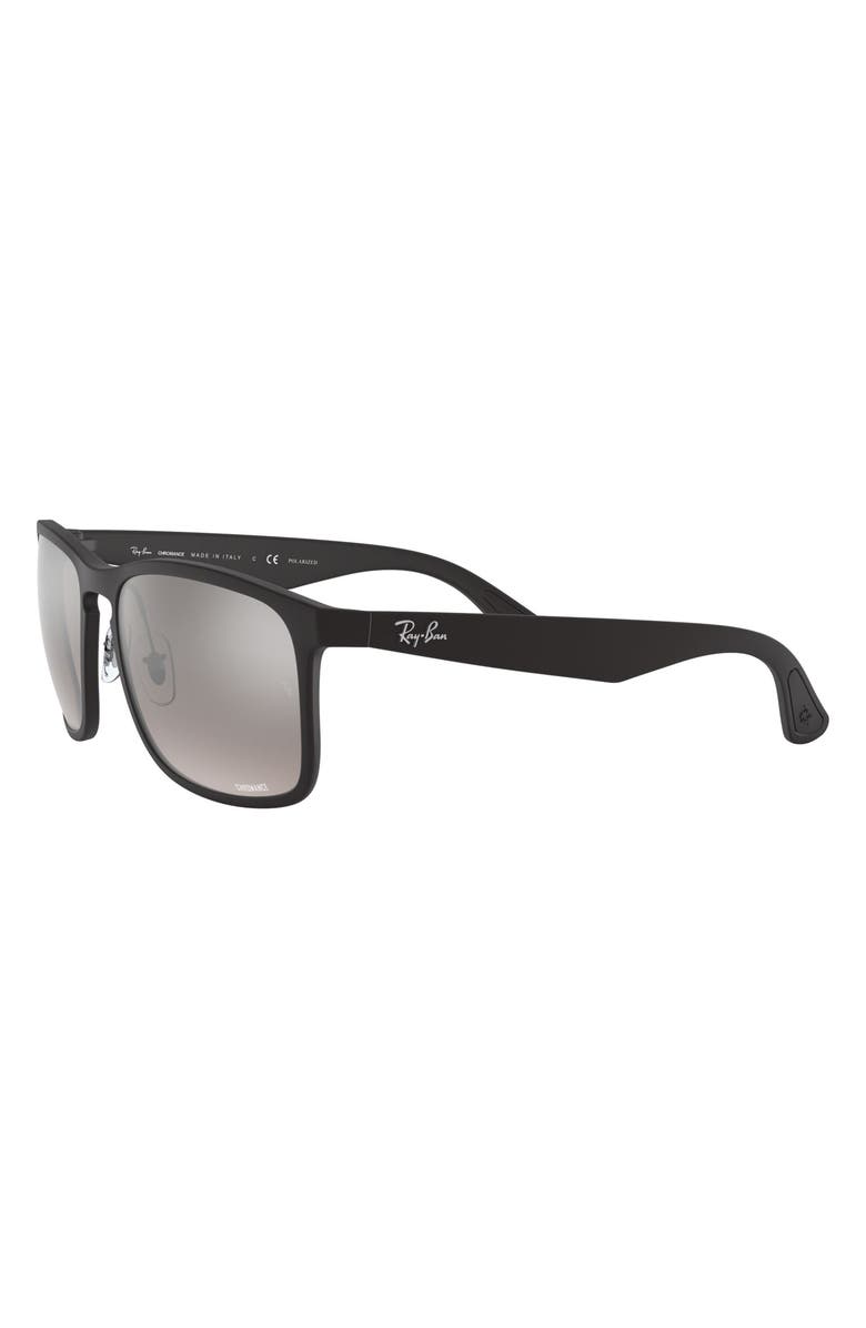 Ray-Ban Tech 62mm Polarized Wayfarer Sunglasses, Alternate, color, 