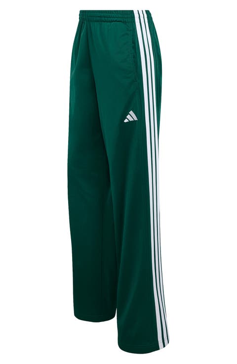 High Rise Wide Leg Track Pants