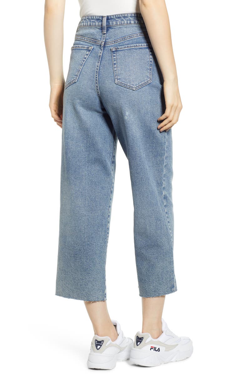 Tinsel Wide Leg Crop Jeans, Alternate, color,