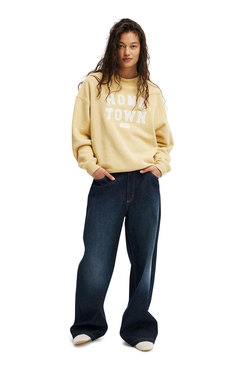 Cotton On Women's Graphic Crew Sweatshirt, Alternate, color, 