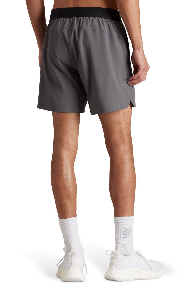 Rhone Base Training Shorts, Alternate, color, Gravel