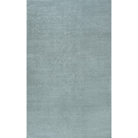 Haze Solid Low-Pile Area Rug