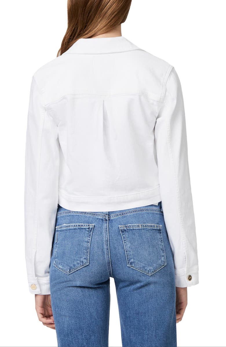 PAIGE Vivienne Crop Denim Jacket, Alternate, color, 