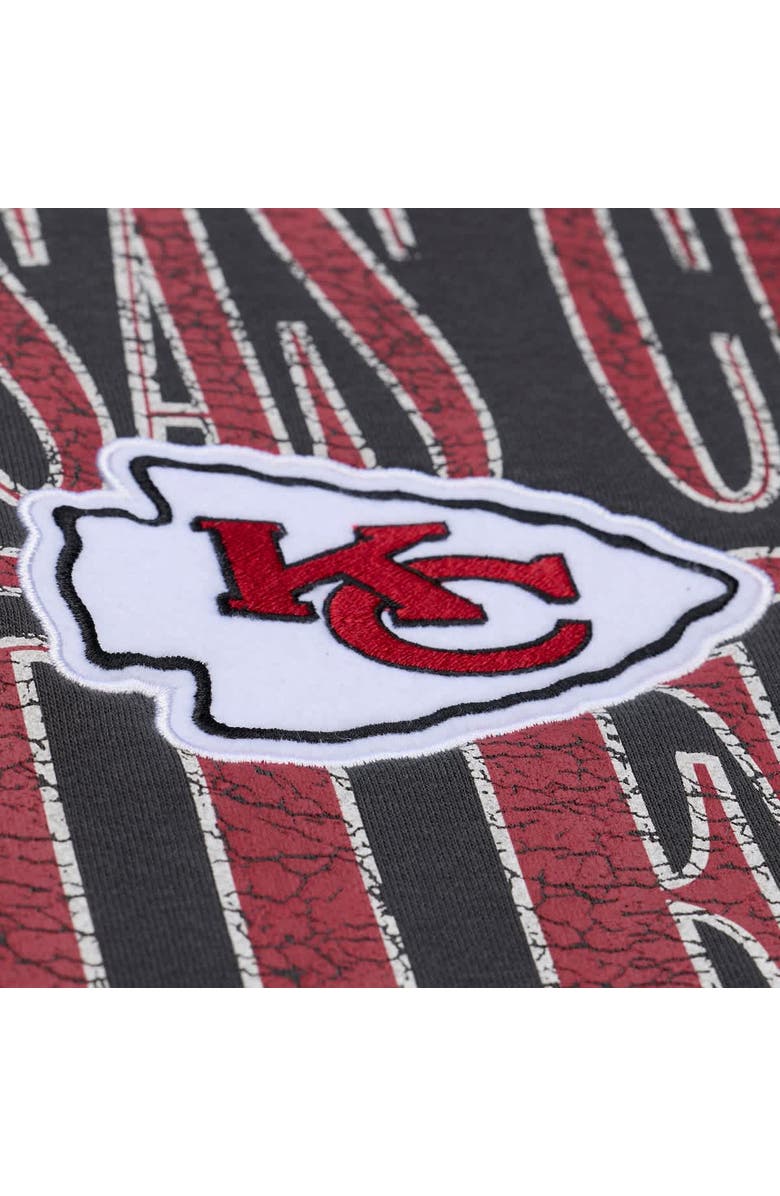 Mitchell & Ness Men's Mitchell & Ness Black Kansas City Chiefs Downtown Collection Fleece Sweatshirt, Alternate, color, Black