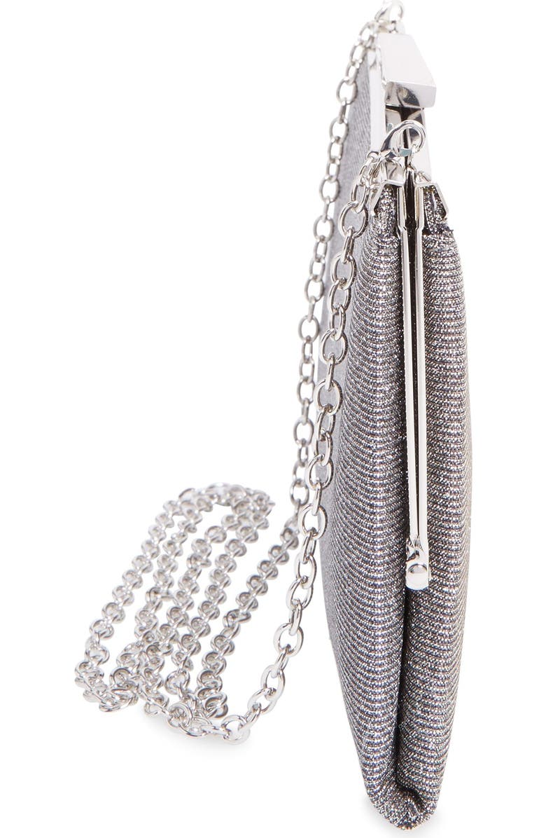 Glint 'Topper' Glitter Clutch, Alternate, color,