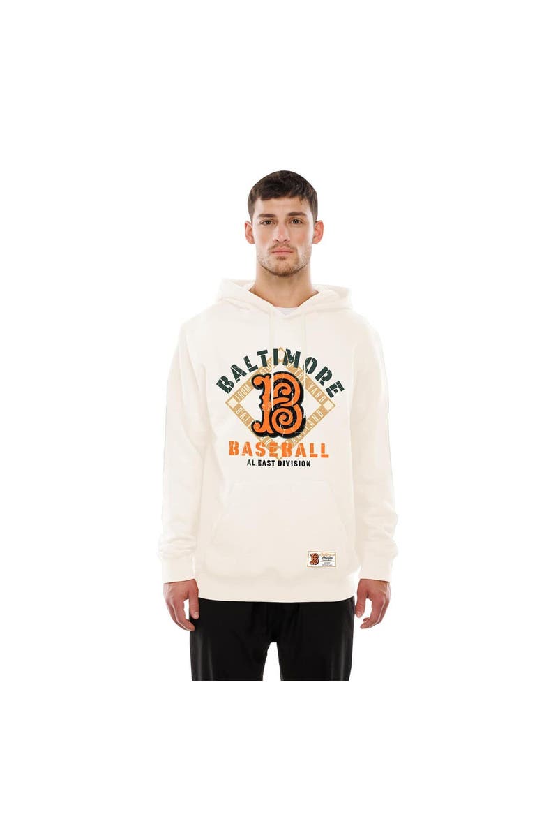 Men's New Era  Cream Baltimore Orioles 2026 City Connect Hoodie, Main, color, Cream