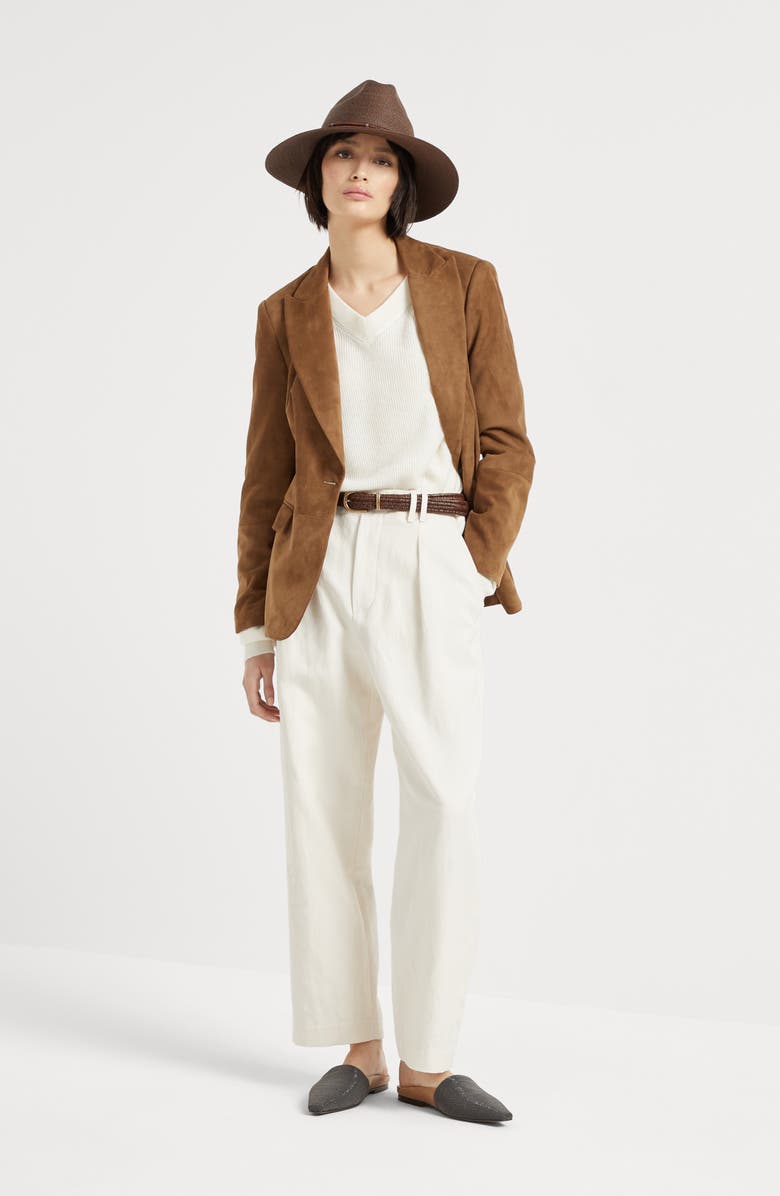 Brunello Cucinelli English Rib knit sweater, Alternate, color, 