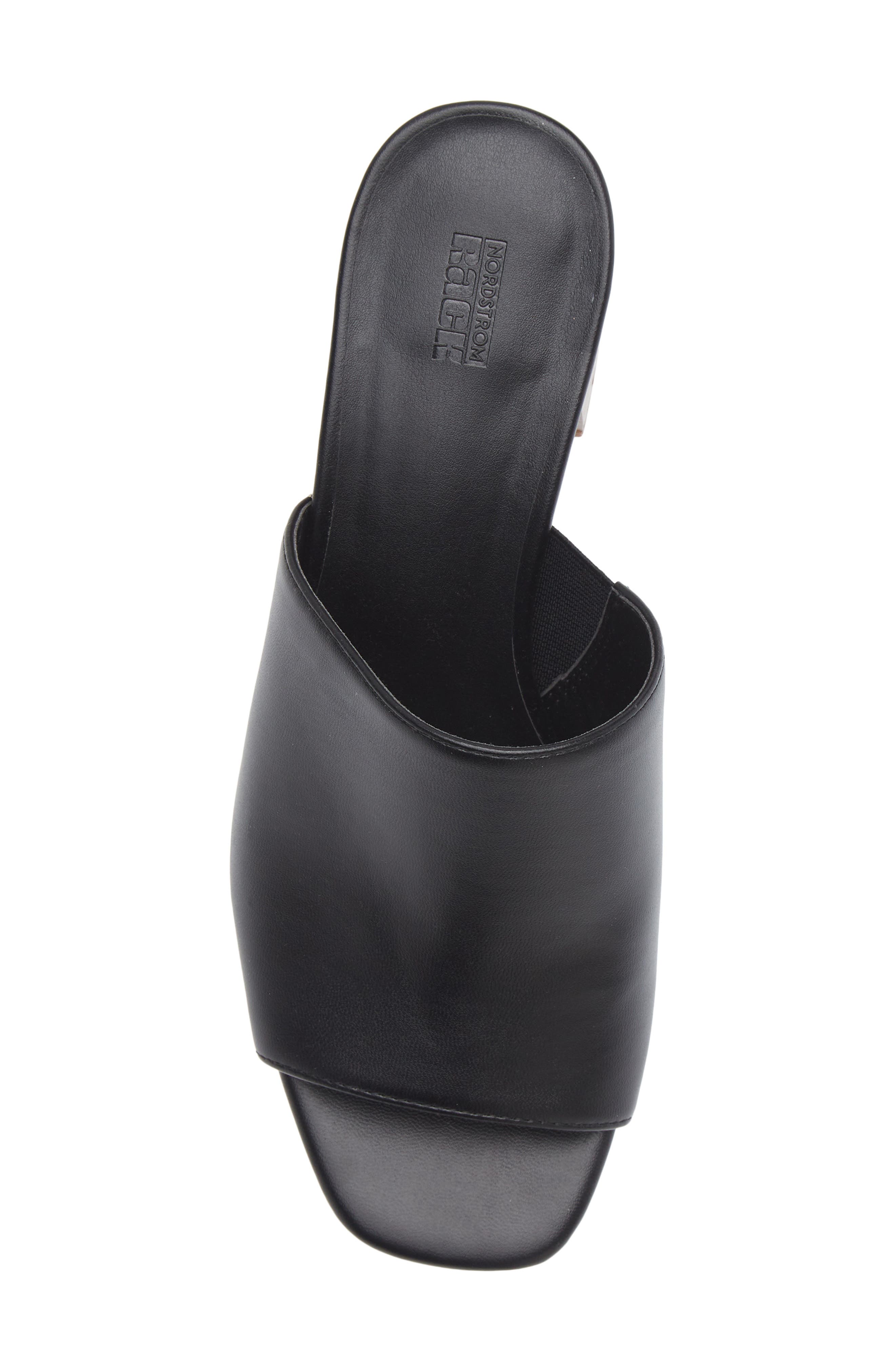 NORDSTROM RACK Lacey Block Heel Sandal, Alternate, color, Black