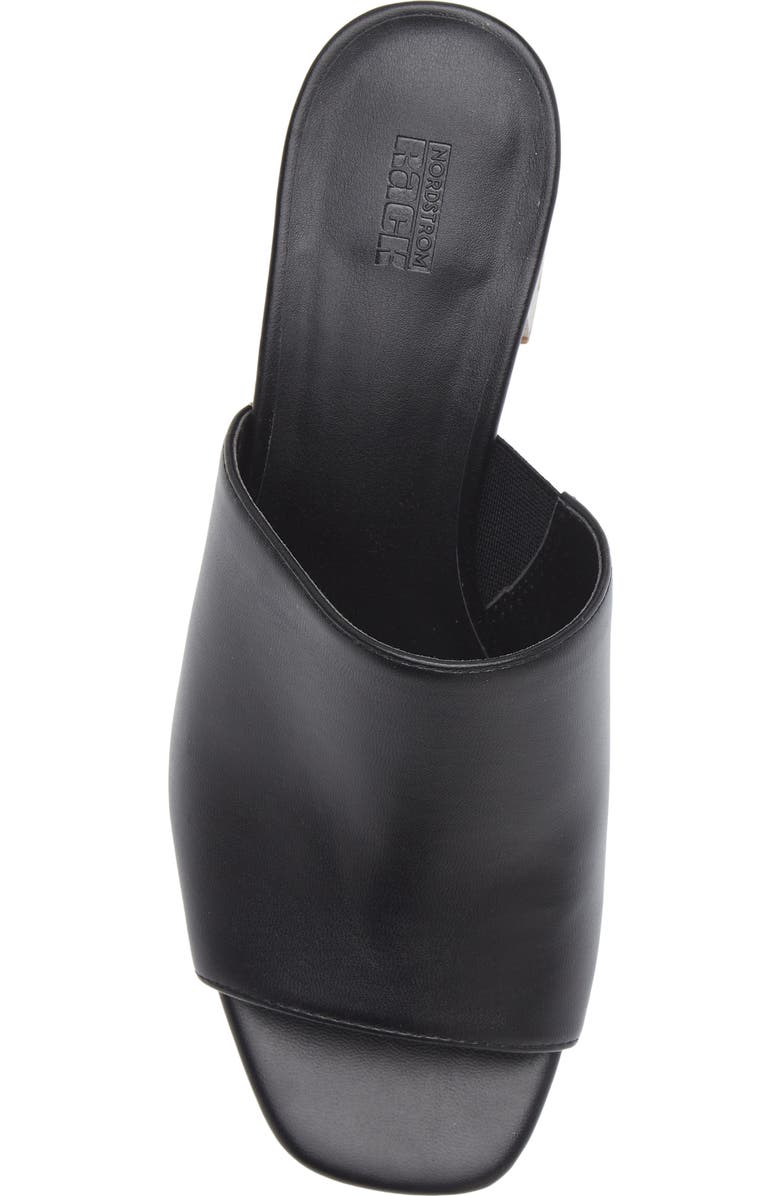 NORDSTROM RACK Lacey Block Heel Sandal, Alternate, color, Black