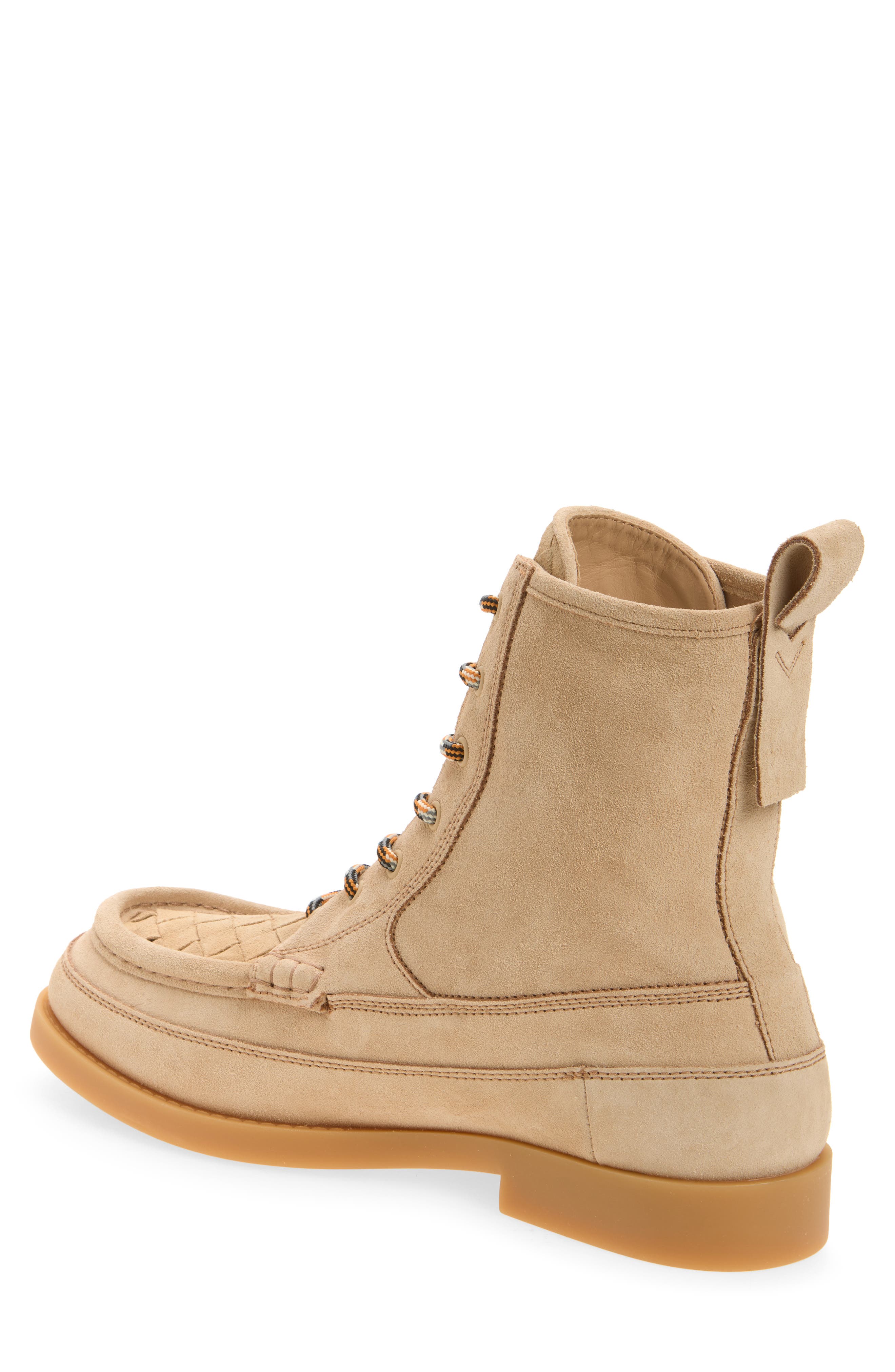 Pier Intrecciato Leather Ankle Boot, Alternate, color, 9677 SHORE