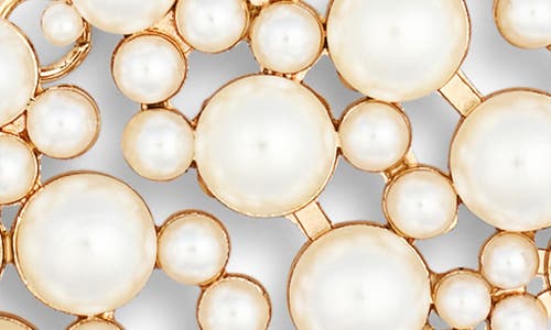 Eye Candy Los Angeles Diana Iridescent Collar Necklace In Gold