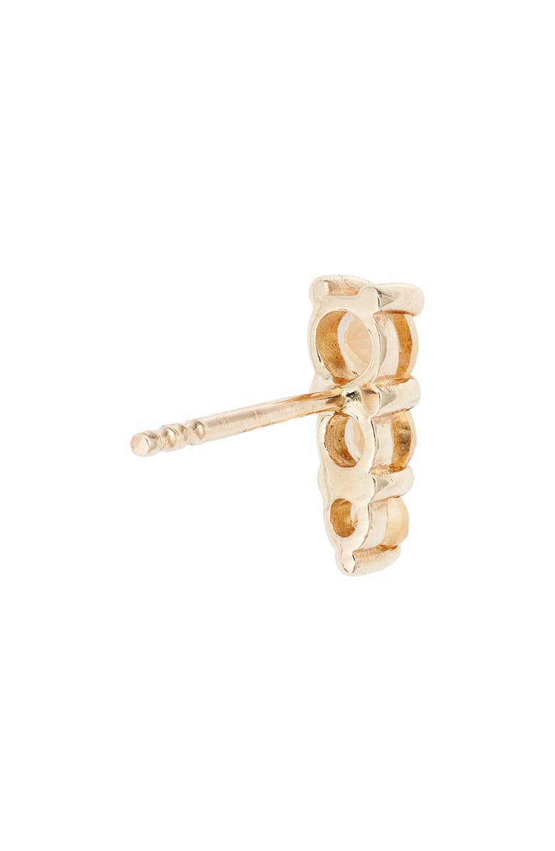 Bony Levy 14K Gold Citrine Stud Earrings, Alternate, color, 
