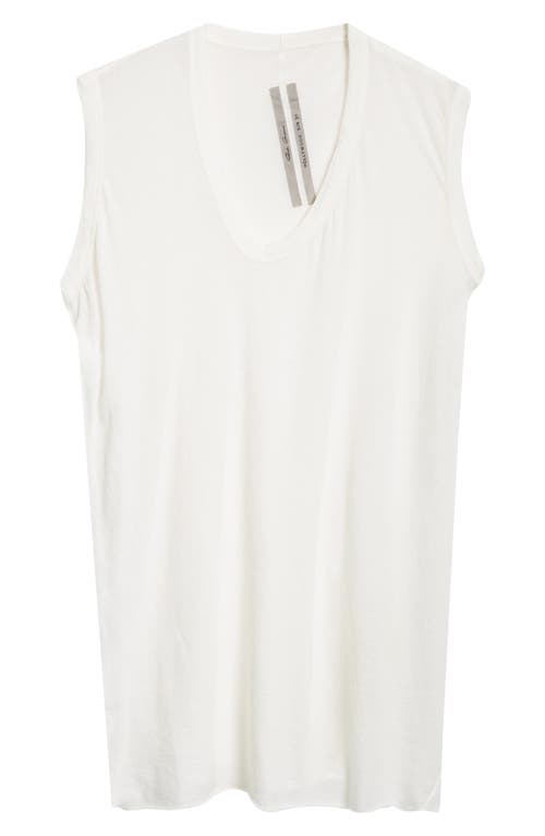 Rick Owens Forever Basic Cotton Vest In Multi