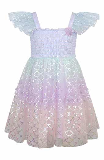 Zunie Kids' Mermaid Mesh Dress